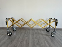 Carro de Transporte para Ataúdes de Aleación de Aluminio de Alta Calidad Estilo Europeo XH-5A B&R, Capacidad de 450 kg, Envío Inmediato, para Funerarias