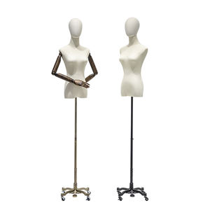 หุ่นแบบมีล้อสำหรับผู้หญิงแขนยืดหยุ่นแบบบูติกวินเทจของผู้หญิงขาตั้งบนล้อ - Product Image 2