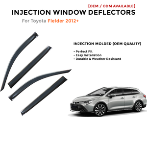 Deflectores de Ventana Laterales para Toyota LC200 2008-2019 Protector de Lluvia Accesorios de Coche - Product Image 2