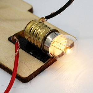 Kit d'expériences sur les circuits électriques pour enfants, éducation scientifique, assemblage DIY, jouet éducatif STEM avec ampoule et - Product Image 4