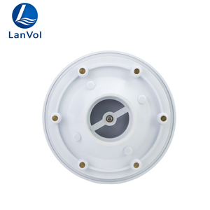 Couverture de drain de sol ronde en plastique ABS blanc de haute qualité LanVol pour spas et piscines préfabriquées - Product Image 6