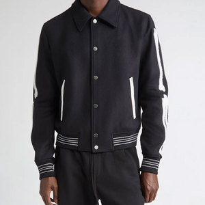 Fabricante de Ropa Personalizada, Chaqueta Varsity para Hombre, Precio Razonable, Estilo Casual, Chaqueta Varsity Masculina en Venta - Product Image 1