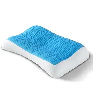 Orthopedic Cooling Memory Foam Pillow for sleeping Gel Soft Memory Foam cushion 1