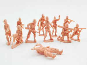 ขายส่งสูง Quanlity ราคาถูกขนาดเล็กรุ่นพลาสติกของเล่นทหาร - Product Image 2