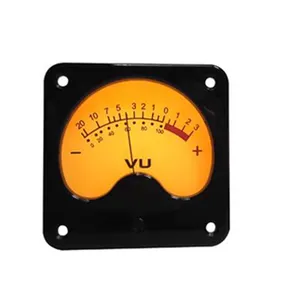 AC Pointer Type Head High-precision 1.228V Ammeter 57mm Level Audio Supports Vu Meter with LED Backlight