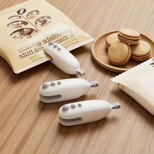 Venta al por mayor de fábrica: Mini sellador portátil recargable para alimentos, máquina pequeña para snacks, sellador de plástico para alimentos domésticos. - Product Image 2