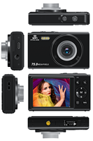 Kamera Digital 4K dengan Auto Fokus 75MP Kamera Fotografi & Video Terbaik untuk Vlogging YouTube dengan Zoom 16X WIFI Layar 2.88"