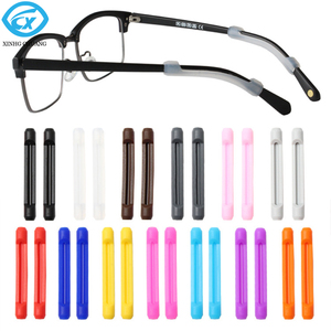 Eyeglass Temple Tip Covers – Anti-Slip Silicone Retainers For Thin Metal Frames, 70mm Length (Pair)