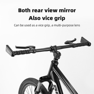 Yueli Bicycle Rearview <b>Mirror</b> <b>Foldable</b> Adjustable Handlebar Mount For Road Bike Cycling Equipment - Product Image 4