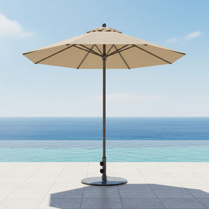 Bases de parasols de patio JH-Mech <span class=keywords><strong>grises</strong></span>, robustes, 50 lb, forme ronde, 20 x 10 pouces, adaptables, en acier pour jardin - Product Image 4