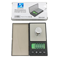 Mini balance en or 0.01g balance de poche numérique balance électronique 600g affichage à LED 600g 0.01g balance de bijoux en or en acier inoxydable