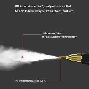 다목적 가정용 찜기 청소 기계 자동차 카펫 바닥 창문 휴대용 고압 증기 청소 기계 - Product Image 5