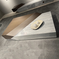 Newstar – meuble Tv minimaliste nordique en marbre naturel, Table basse pour salon, Table basse moderne en marbre