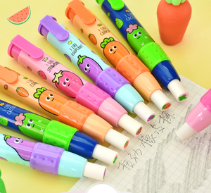 อุปกรณ์การเรียน ซูโดโด ยางลบแบบกด ดีไซน์ผลไม้ พลาสติก ผลิตในเจ้อเจียง รับทำโลโก้ตามสั่ง - Product Image 4