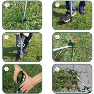 Estrattore di erbacce in metallo con manico lungo - Product Image 6