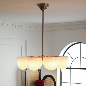 Vintage <b>Style</b> Chandelier 8 Light Led E27 Round Chocolate Multi <b>Head</b> Bedroom Living Room Lighting - Product Image 3