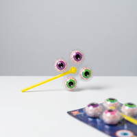 Bonbons Gommeux Multicolores SuperLoves Windmill Eyeball, Design Rotatif à 4 Yeux, 8g x 30 pièces, Boîte, Emballage Personnalisé, Vente en Gros
