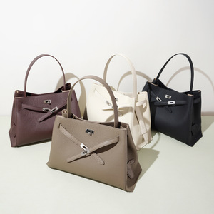 Bolsos de Mano de Alta Calidad en Cuero Genuino, Bolso de Mano con Asa Superior para Mujer, Elegante Bolso Tote de Gran Capacidad para Damas - Product Image 4