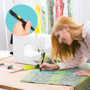 Stylos marqueurs <span class=keywords><strong>pour</strong></span> tissus <span class=keywords><strong>pour</strong></span> la couture et la confection de vêtements DIY, <span class=keywords><strong>crayon</strong></span> de couture avec outil de traçage <span class=keywords><strong>pour</strong></span> les tailleurs et les dessins au <span class=keywords><strong>crayon</strong></span> de cire - Product Image 6