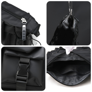 Bolsa de Hombro Personalizada Esencial para Viajes, de Alta Calidad, Estilo Táctico Vintage, para Hombre, Impermeable, Moderna e Informal - Product Image 4