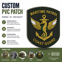 Patch en PVC Caoutchouc 3D Gaufré Personnalisé de Haute Qualité, Écologique et Durable, Motif Fleur Cœur, pour Sac à Dos de Randonnée et Équipement d'Extérieur