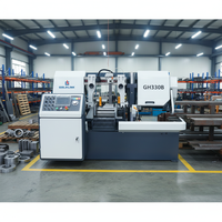 Scie à ruban automatique CNC intelligente améliorée pour la découpe de métaux, haute efficacité, avec moteur et certifiée ICR CE