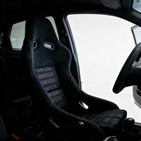 Siège baquet de course réglable LK avec dossier fixe, chaise de jeu pour simulateur de conduite avec rail coulissant universel