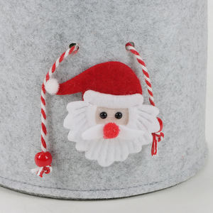 Ornement de Noël suspendu en feutre polyester non tissé fait main pour enfants, éducatif et DIY, pour la décoration de porte - Product Image 4