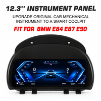 Pour BMW X1 E84 2009-2015 – Lecteur d'écran IPS pour tableau de bord, affichage numérique LCD du combiné d'instruments, stéréo, compteur de vitesse virtuel, système Linux, Plug and Play