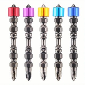Aluminum Magnetic Coil Screwdriver Bit S2 Steel Phillips Ph2 Industrial Grade 6.35mm Handle For Precision Repair - Product Image 4
