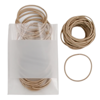 Lot de 100 élastiques à cheveux, couleur unie, sans couture, en nylon, pour femmes et filles, accessoire de coiffure
