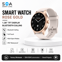 Reloj Inteligente Redondo Multicolor Personalizado, Llamadas, Sueño, Frecuencia Cardíaca, Monitoreo de Actividad, Dispositivo de Moda para Tiendas en Línea