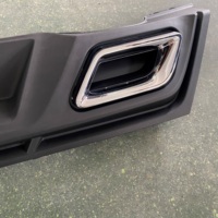 Kit carrosserie diffuseur Accessoires voiture Pièces détachées carrosserie lifting Kit carrosserie Piano noir diffuseur pour Seat Ibiza 2018-2024