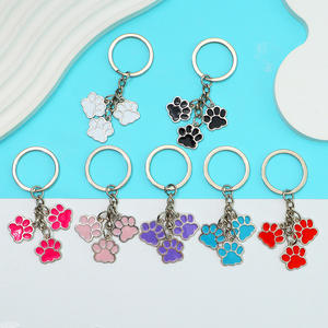 LLavero de Metal para Mujer, Accesorio Floral para Llavero de Coche, Color Blanco, Azul y Rosa, Colgante para Bolso, Decoración, Regalos Únicos - Product Image 3