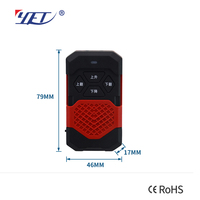 YET2222 433MHz Control Remoto Inalámbrico Universal Duplicador de Código Transmisor RF para Sistema de Seguridad y Puertas de Garaje