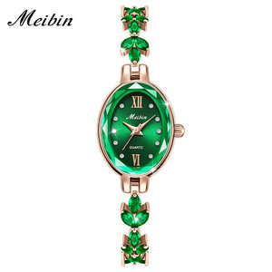 Reloj de Cuarzo de Lujo para Mujer, Correa de Cuero Cuadrada, Estilo Ejecutivo, Esfera Simple con Manecillas, Cristal de Acero Inoxidable Personalizado - Product Image 1