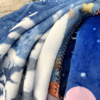 Personalisierte Flanell-Fleece-Decke für alle Jahreszeiten, tragbar, leicht, einfarbig, warm, Anti-Pilling, anpassbar