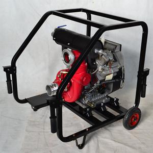 80mm 3inch 22hp 16kw Two Cylinder Engine <b>Pump</b> Set Exhaust Self Suction <b>Water</b> Self-priming <b>Pumps</b> - Product Image 3