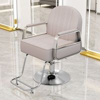 Fauteuils de Barbier Hydrauliques Modernes en Gros, Pivotants à 360 Degrés, Réglables en Hauteur, Chaise Professionnelle pour Salon de Coiffure et Esthétique