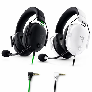 Auriculares para Juegos con Cable Razer BlackShark V2 X, Controlador de 50 mm, Sonido Envolvente 7.1, Micrófono Cardioide, 240 g, Espuma Viscoelástica Ligera para PC, Esports, RGB - Product Image 1