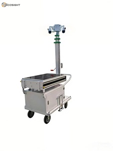 Chariot de surveillance <span class=keywords><strong>solaire</strong></span> 300W à déploiement facile 2026 pour chantier - Product Image 2