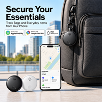 Sac à dos de randonnée avec suivi BLE, compatible Apple Find My et Google Find My Device, système double, étanche, batterie remplaçable