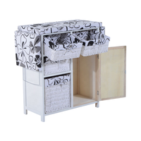 Planche à repasser pliable en fer blanc vieilli et panier en rotin pour montres, best-seller