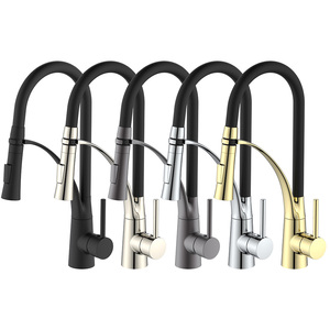 Wolverine Brass <strong>Kitchen</strong> Faucet Dual Water Modes Normal and <strong>Shower</strong> 360 Degree Rotating Detachable Spray Head for Home <strong>Kitchens</strong> - Product Image 3