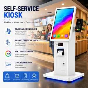 Kiosques de services publics efficaces WUXIN 21,5 pouces, terminaux de libre-service, renouvellement d'identité et demandes de permis, scanner de passeport - Product Image 1
