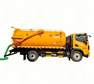 Camion aspirateur Euro 3 de 9500 litres (9,5 tonnes) 4x4 - Anti-colmatage pour les eaux usées de la sciure de bois des usines de meubles - Product Image 2