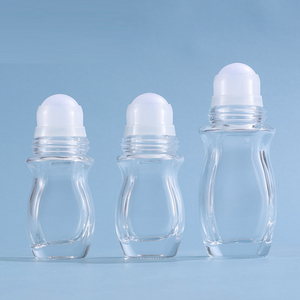 Forma di goccia d'acqua trasparente 30ml/50ml Roller Bottle olio essenziale forme speciali Anti sudore Gel Pain Odd Form Roller Bottle - Product Image 5