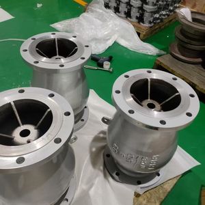 Clapet anti-retour axial de conception simplifiée avec disque à ressort pour les systèmes de tuyauterie d'huile pour l'industrie pétrochimique - Product Image 4