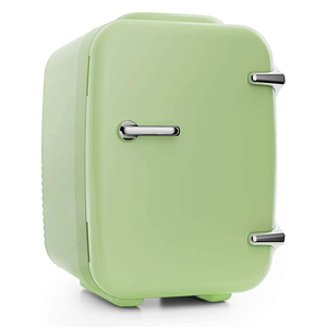 Mini-réfrigérateurs thermoélectriques <span class=keywords><strong>pas</strong></span> chers pour 6 canettes de cola ou de bière, 5 litres, 12V pour voiture, 120V pour maison, camping, chambre d'hôtel - Product Image 6