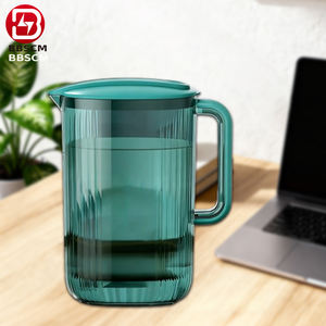 Jarra de <span class=keywords><strong>Agua</strong></span> Transparente, Juego de Jarras <span class=keywords><strong>y</strong></span> Tazas <span class=keywords><strong>para</strong></span> <span class=keywords><strong>Agua</strong></span> Fría <span class=keywords><strong>y</strong></span> Caliente, Jarra de <span class=keywords><strong>Agua</strong></span> Grande - Product Image 1